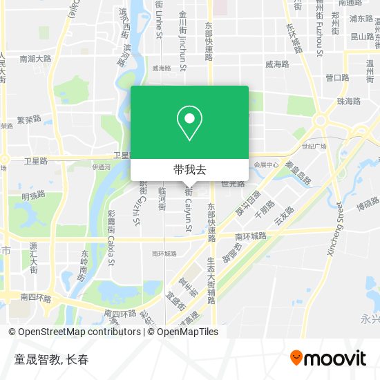 童晟智教地图