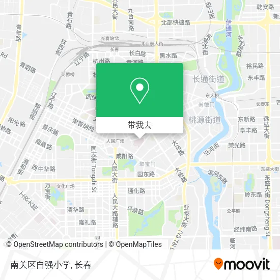 南关区自强小学地图