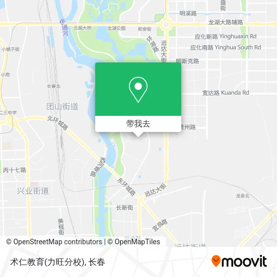 术仁教育(力旺分校)地图
