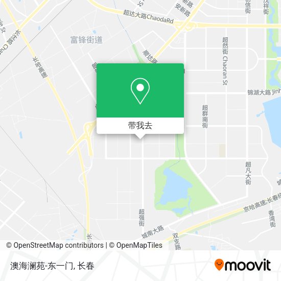 澳海澜苑-东一门地图