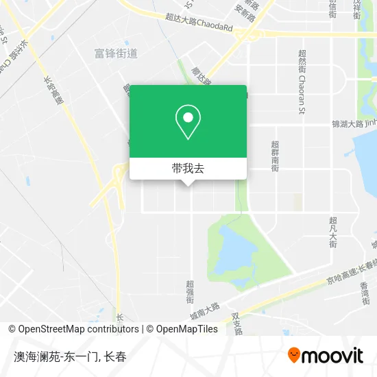 澳海澜苑-东一门地图