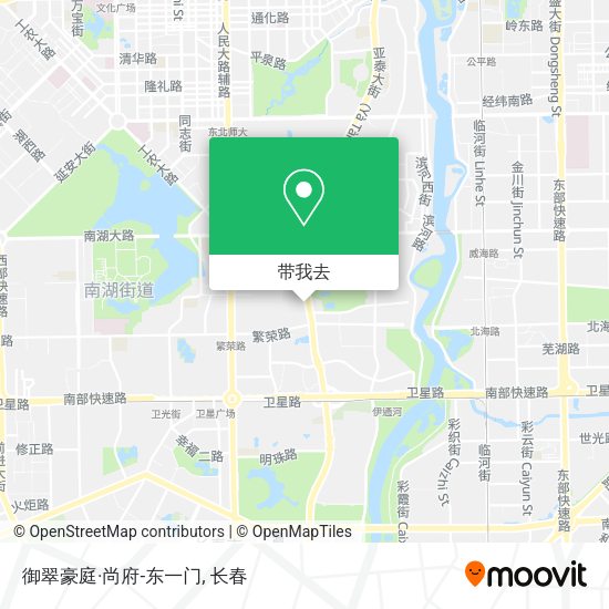御翠豪庭·尚府-东一门地图