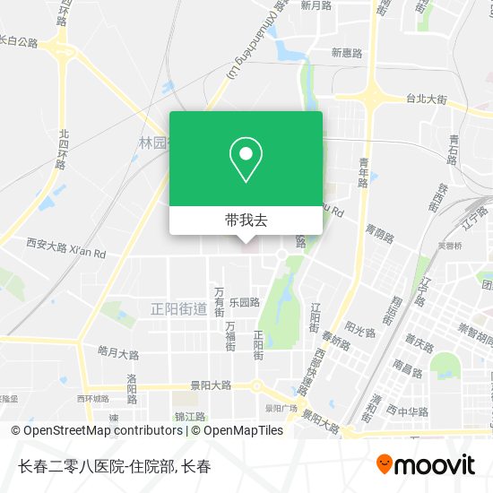 长春二零八医院-住院部地图