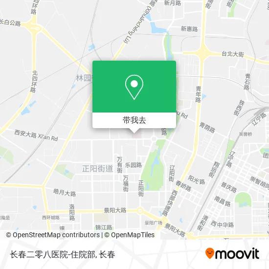 长春二零八医院-住院部地图