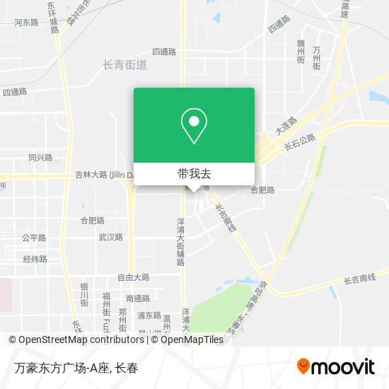万豪东方广场-A座地图