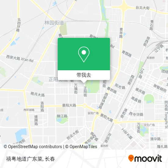 禧粤地道广东菜地图