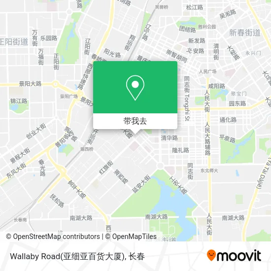 Wallaby Road(亚细亚百货大厦)地图