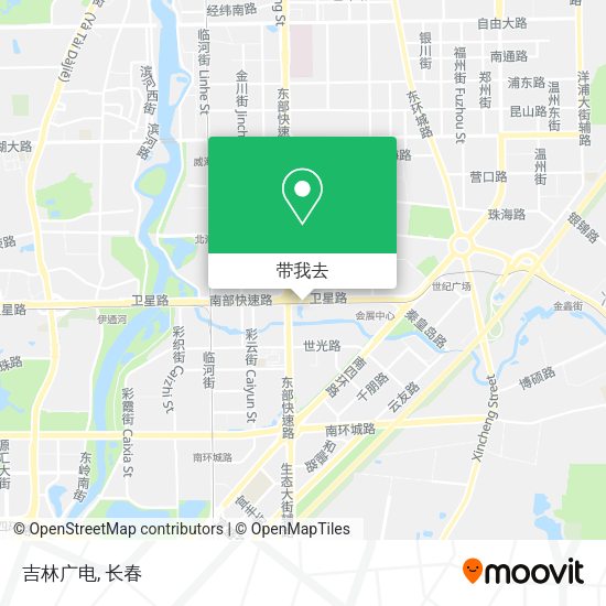 吉林广电地图