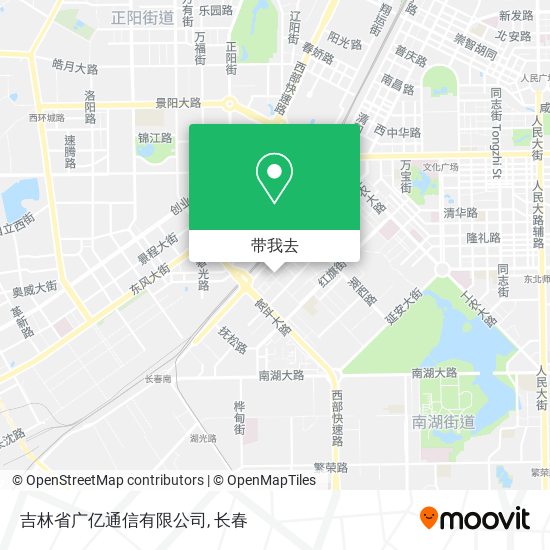 吉林省广亿通信有限公司地图