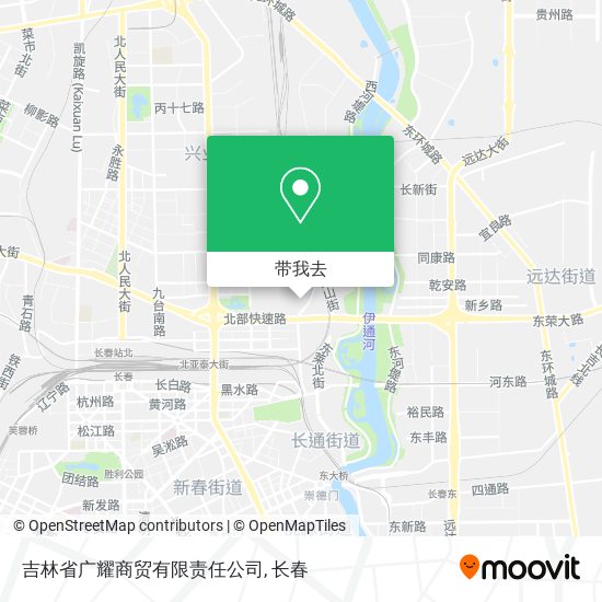 吉林省广耀商贸有限责任公司地图