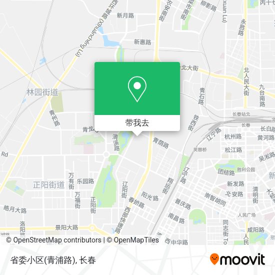 省委小区(青浦路)地图