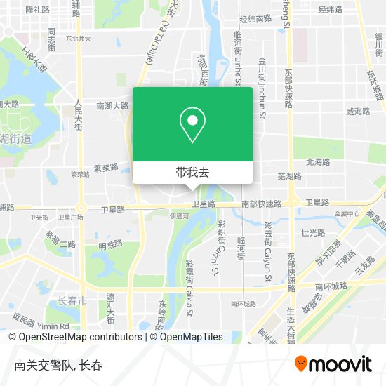 南关交警队地图