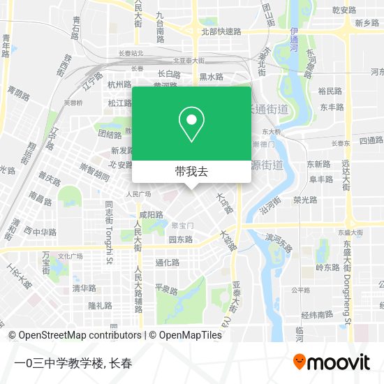 一0三中学教学楼地图