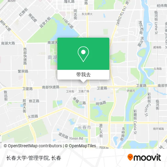 长春大学-管理学院地图