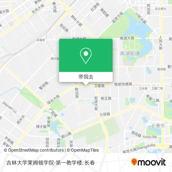 吉林大学莱姆顿学院-第一教学楼地图