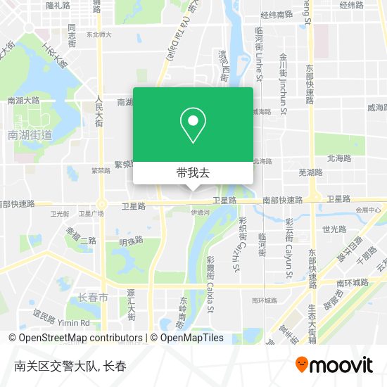 南关区交警大队地图