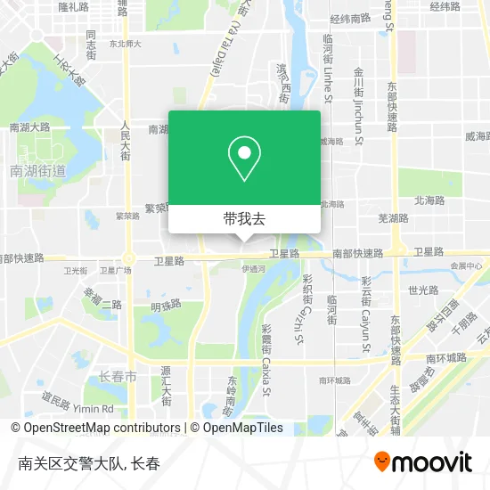 南关区交警大队地图