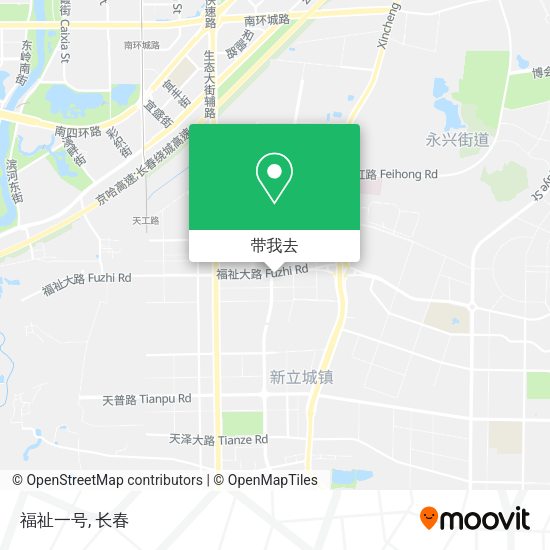 福祉一号地图