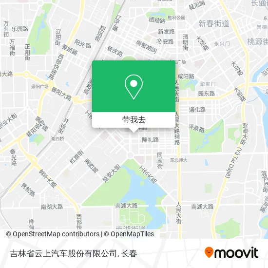 吉林省云上汽车股份有限公司地图