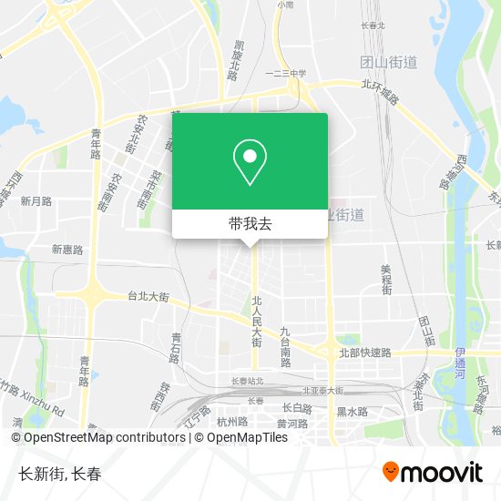 长新街地图