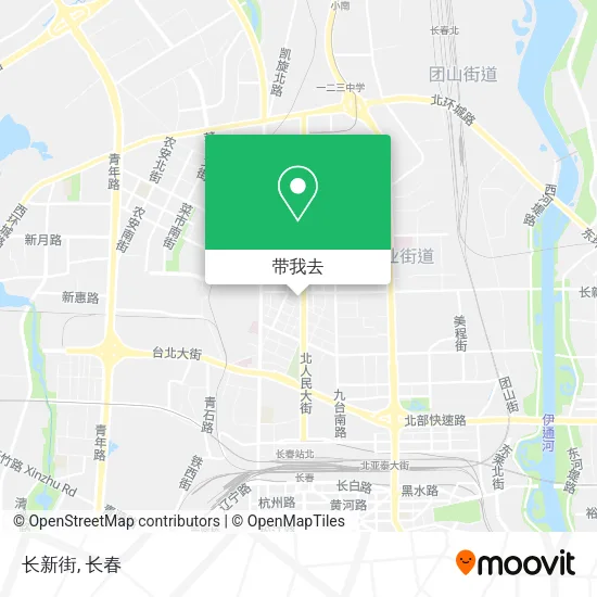 长新街地图