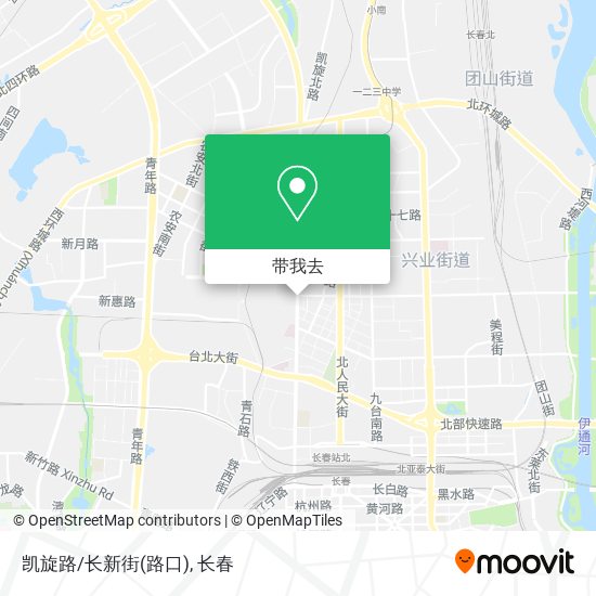 凯旋路/长新街(路口)地图
