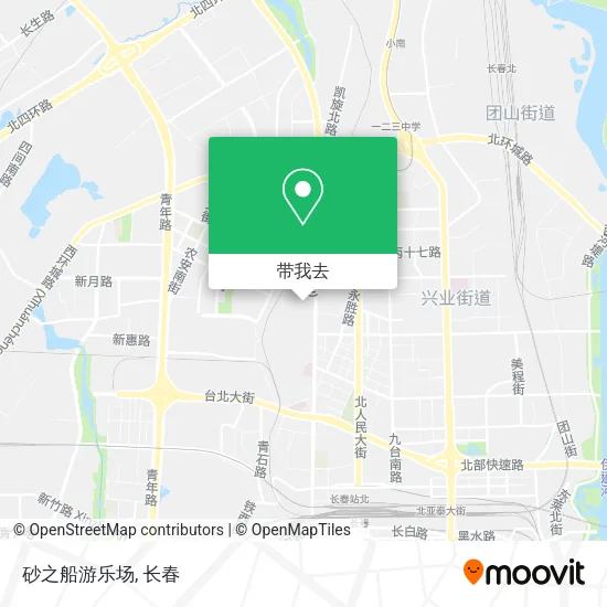 砂之船游乐场地图