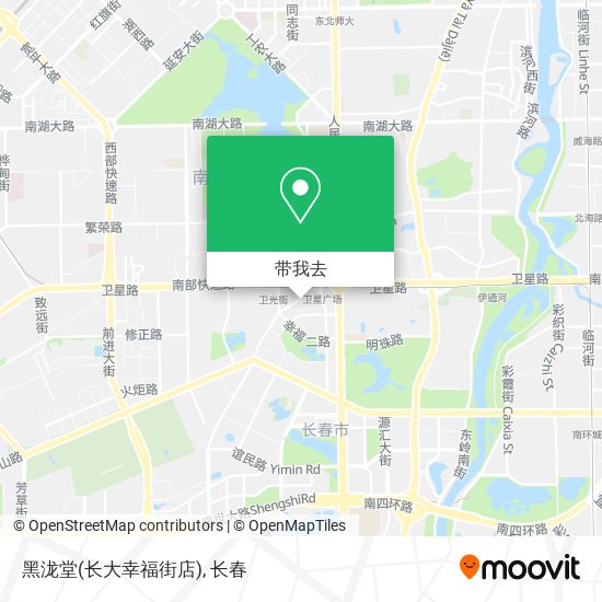 黑泷堂(长大幸福街店)地图