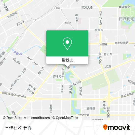 三佳社区地图