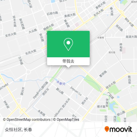 众恒社区地图