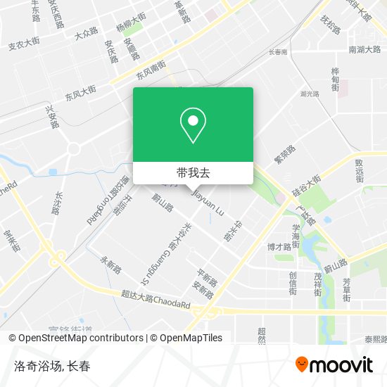 洛奇浴场地图
