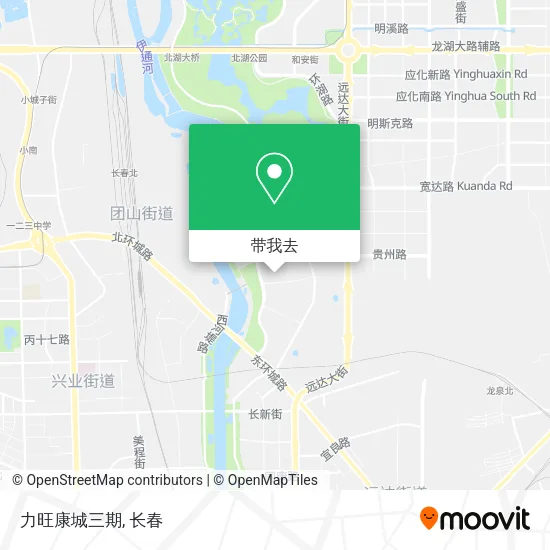 力旺康城三期地图