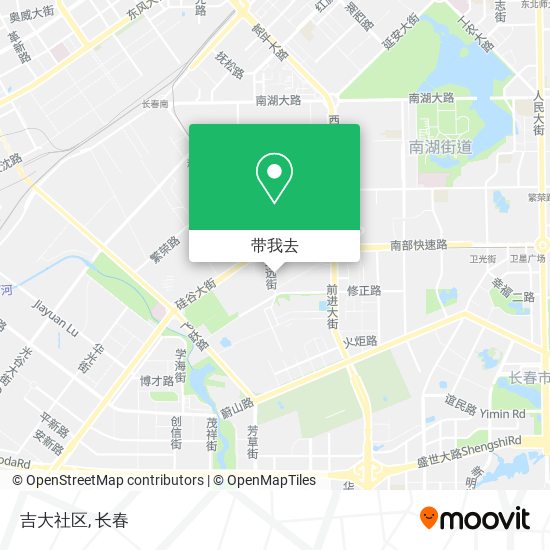 吉大社区地图