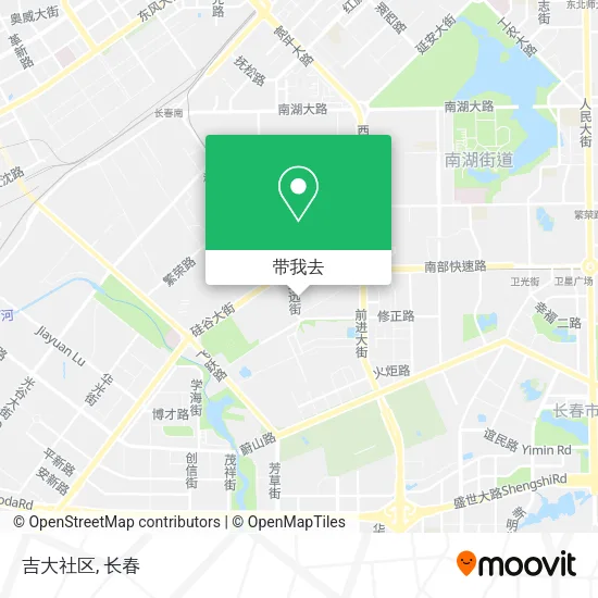 吉大社区地图