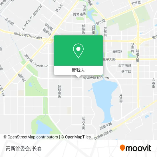 高新管委会地图