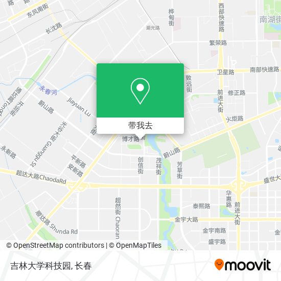 吉林大学科技园地图