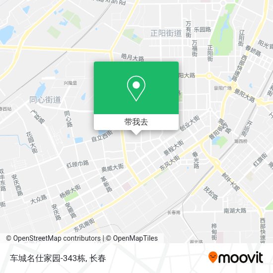 车城名仕家园-343栋地图