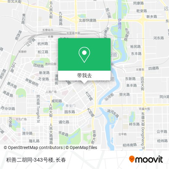 积善二胡同-343号楼地图