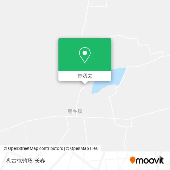 盘古屯钓场地图