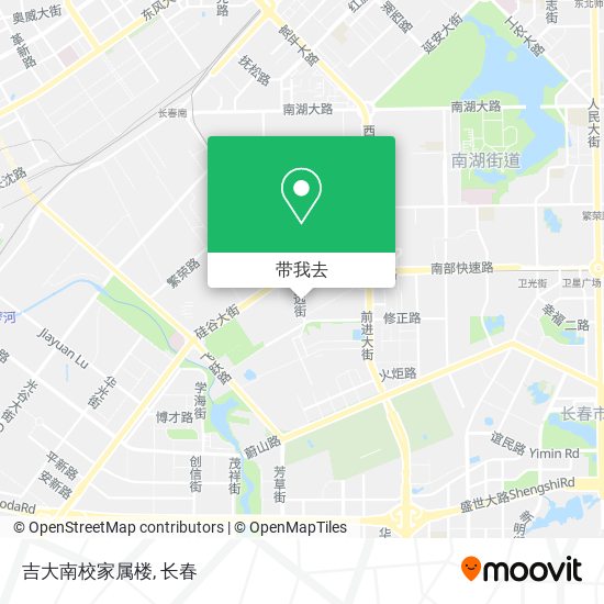 吉大南校家属楼地图