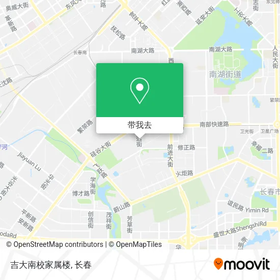 吉大南校家属楼地图