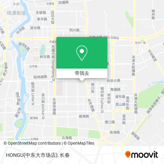 HONGU(中东大市场店)地图