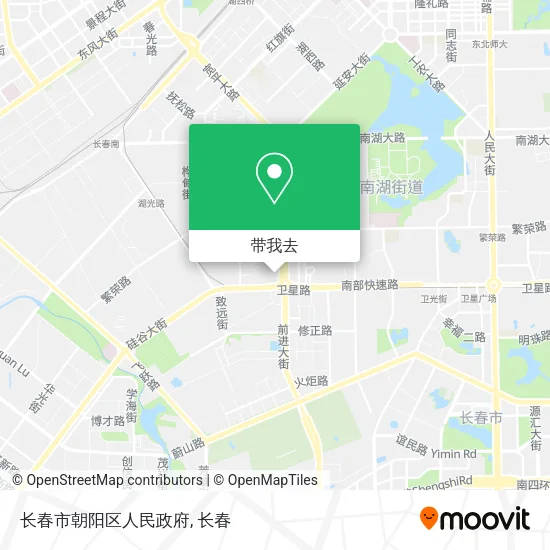 长春市朝阳区人民政府地图