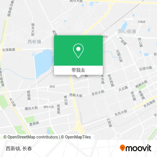 西新镇地图