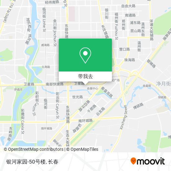 银河家园-50号楼地图