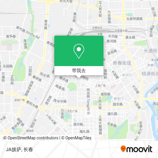 JA披萨地图