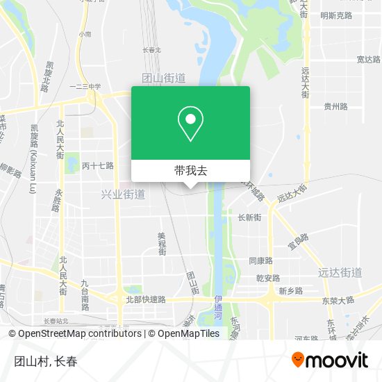 团山村地图