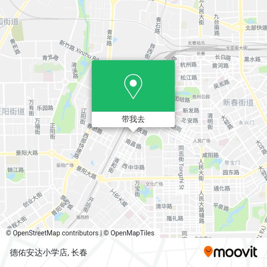 德佑安达小学店地图