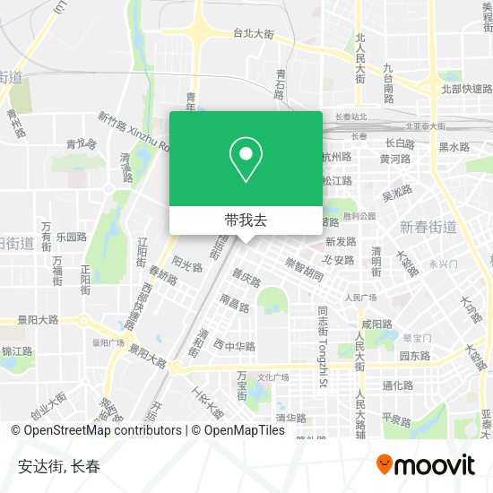 安达街地图