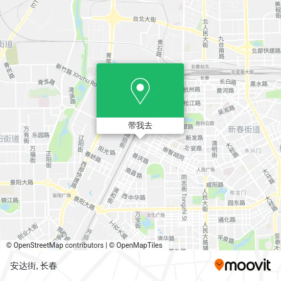 安达街地图